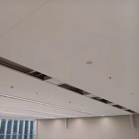 Qualidade de som superior para tetos acústicos